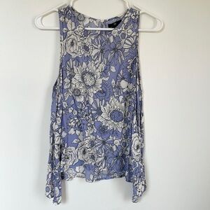 Gap floral tank top